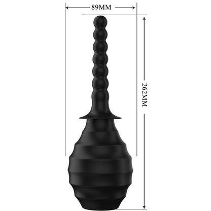 Mr play - potente vibratore telecomando plug anale nero