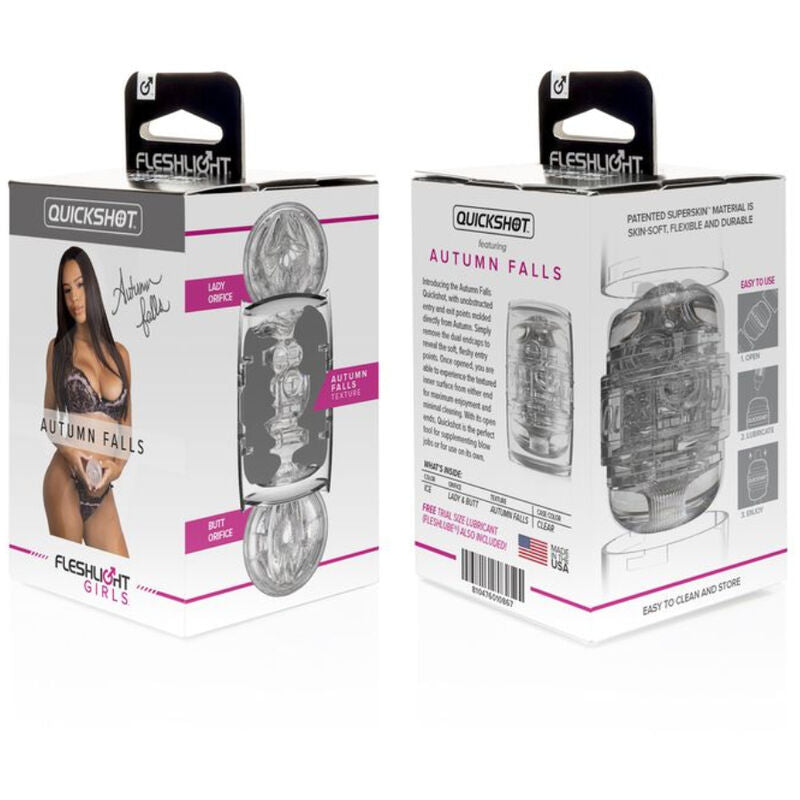 Fleshlight - doppio masturbatore quickshot cadute d'autunno