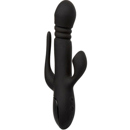 Sucette de clitoris + vibrateur Rabbit Calexotics Triple Euphoria Noir