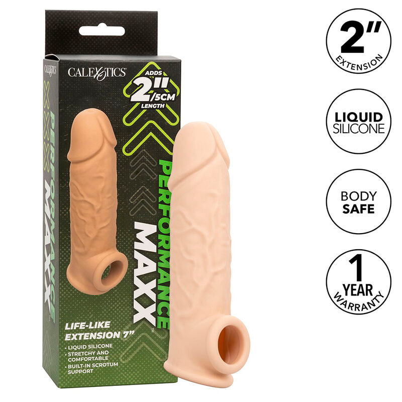 Calexotics - performance maxx life-like extension 7 pelle chiara