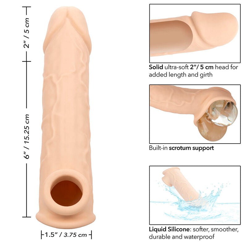 Calexotics - performance maxx life-like extension 8 pelle chiara
