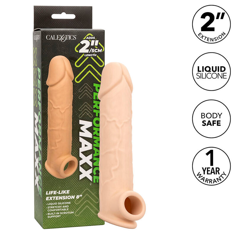 Calexotics - performance maxx life-like extension 8 pelle chiara