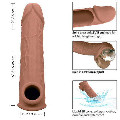 Calexotics - performance maxx life-like extension 8 pelle marrone