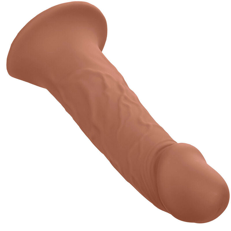 Calexotics - estensione reale performance maxx con imbracatura in pelle marrone