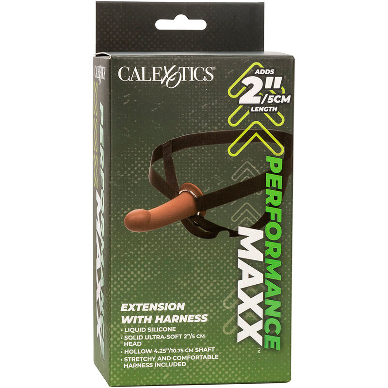 Calexotics - estensione maxx performance con pelle marrone