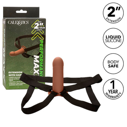 Calexotics - estensione maxx performance con pelle marrone