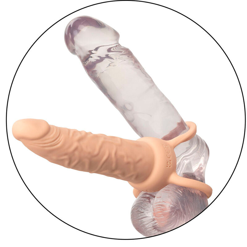 Calexotics - performance maxx ricaricabile doppio penetratore pelle leggera