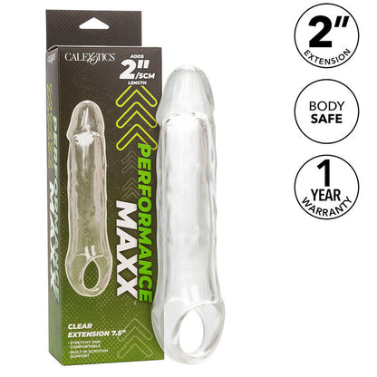 Calexotics - performance maxx clear extension 7,5 trasparente