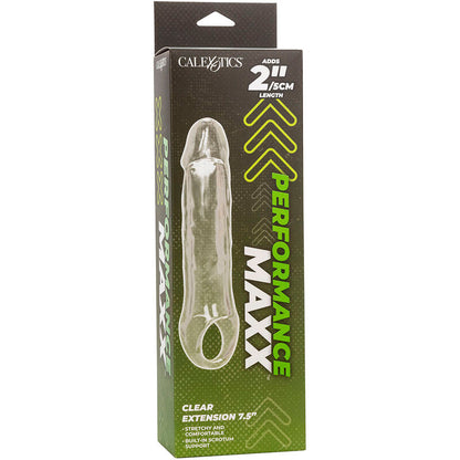 Calexotics - performance maxx clear extension 7,5 trasparente