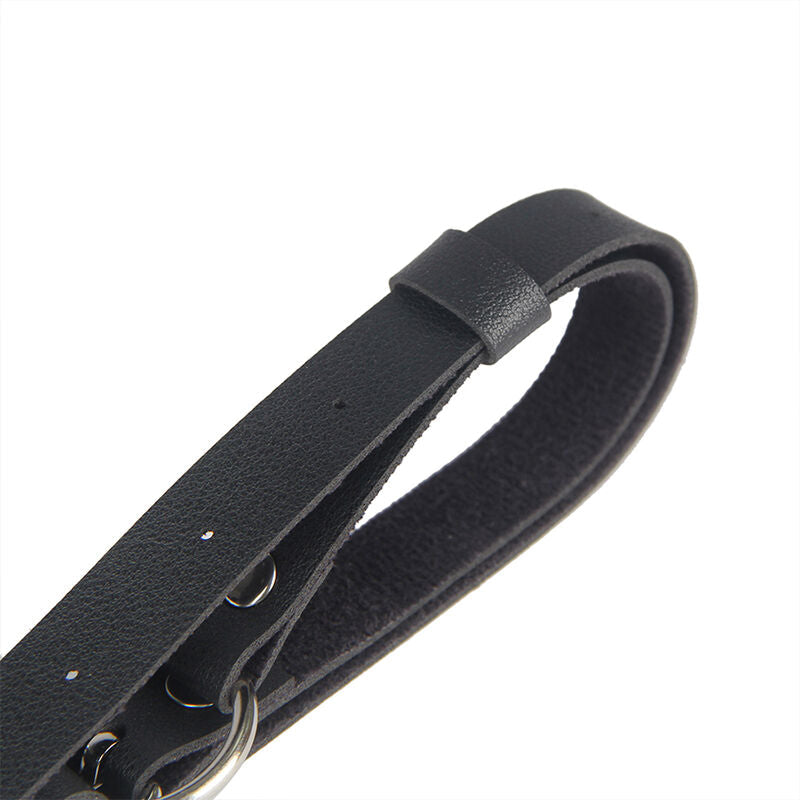 Subblime - cintura in pelle nera taglia unica