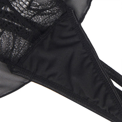 Subblime - Teddy col licou dos nu dentelle noire l/xl