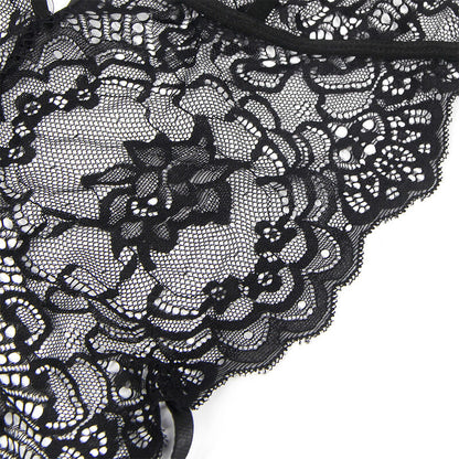 Subblime - costume polizia body in pizzo nero s/m