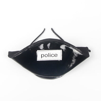 Subblime - costume polizia corpo in pizzo nero l/xl