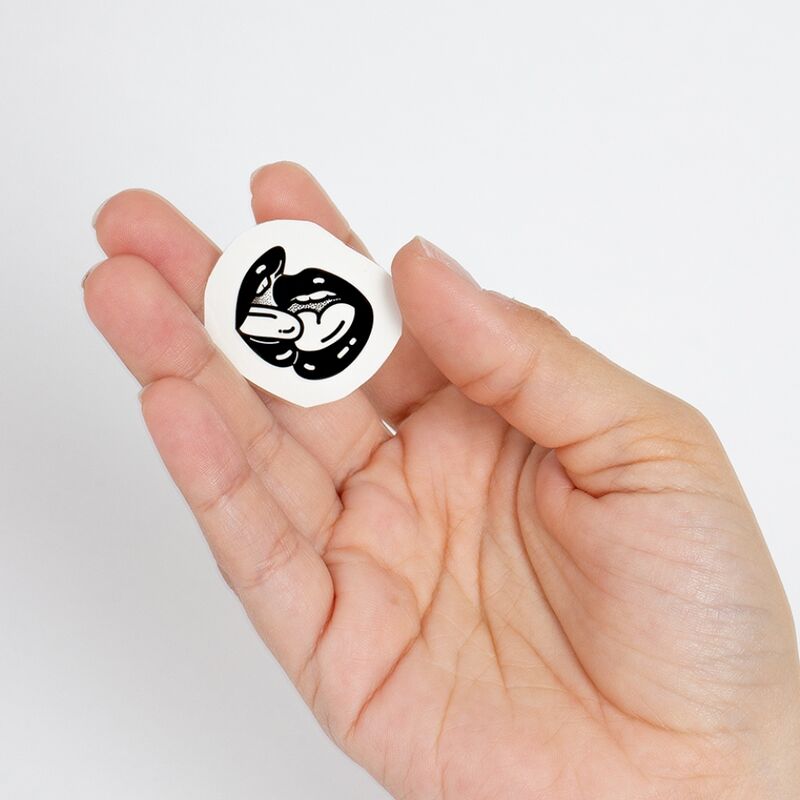 Secret play - set di 10 tatuaggi temporanei della collezione spicy