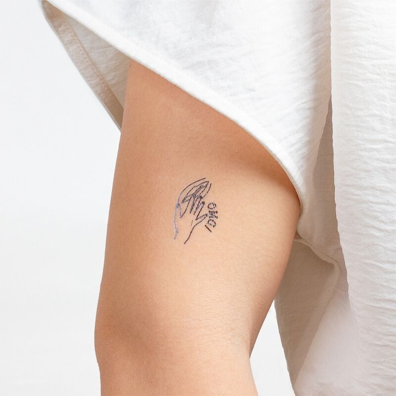 Secret play - set di 10 tatuaggi temporanei collezione kinky