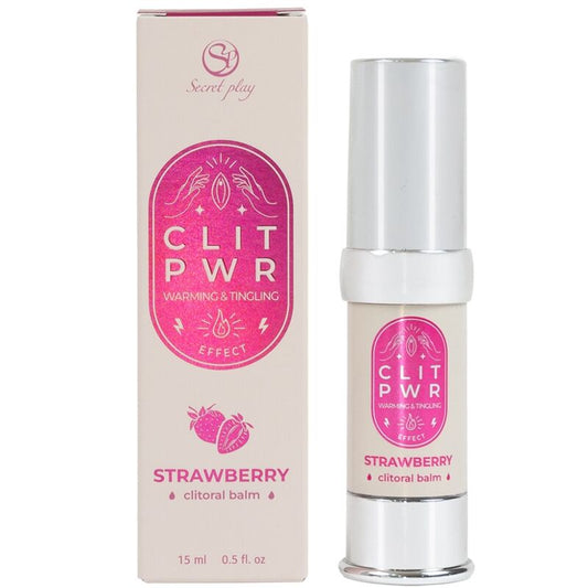 Secret play - clit pwr balsamo per clitoride alla fragola
