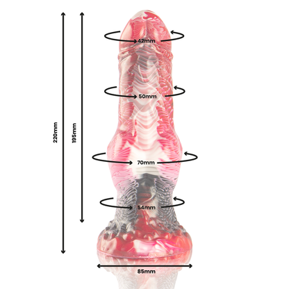 Epic - dildo helios con calore ed estasia dei testicoli