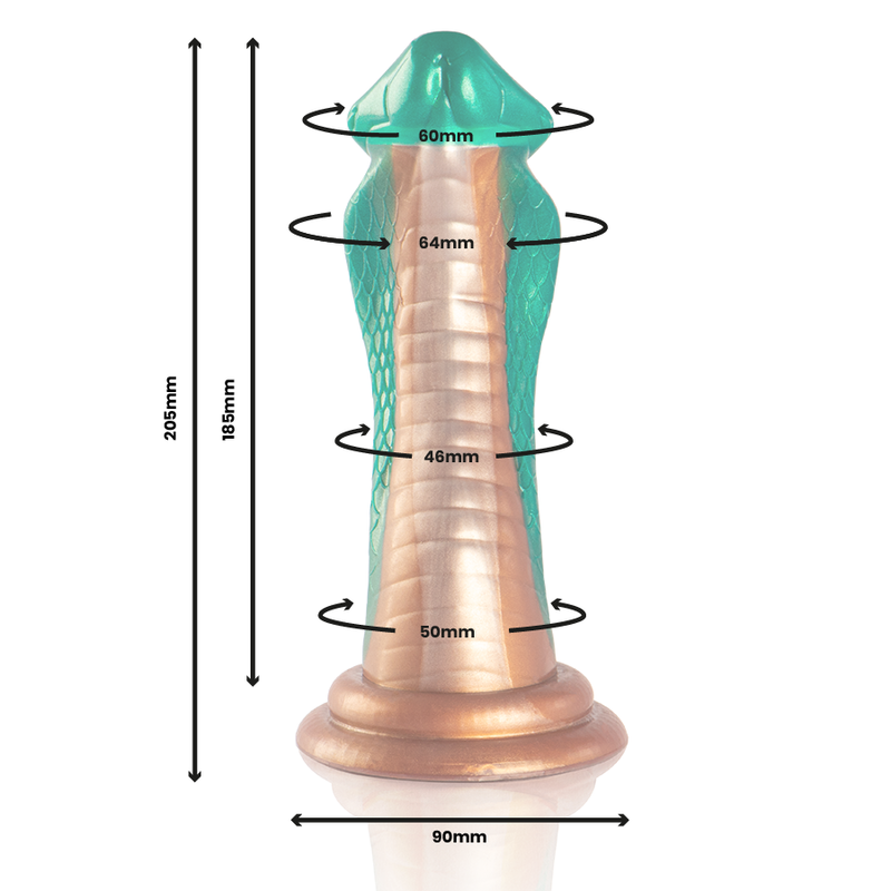 Epic - dildo pitone cobra verde