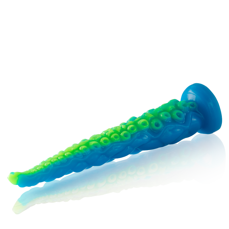 Epic - dildo fluorescente con tentacoli sottili di scylla dimensioni grandi