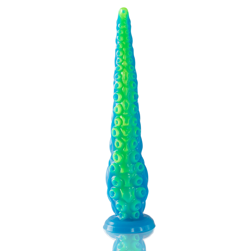 Epic - dildo fluorescente con tentacoli sottili di scylla dimensioni grandi