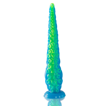Epic - dildo fluorescente con tentacoli sottili di scylla dimensioni grandi