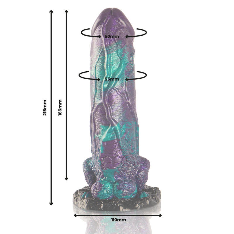 Epic - dildo basilisco doppio piacere scamuto grande taglia