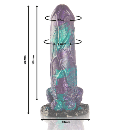 Epic - dildo basilisco doppio piacere scamuto grande taglia