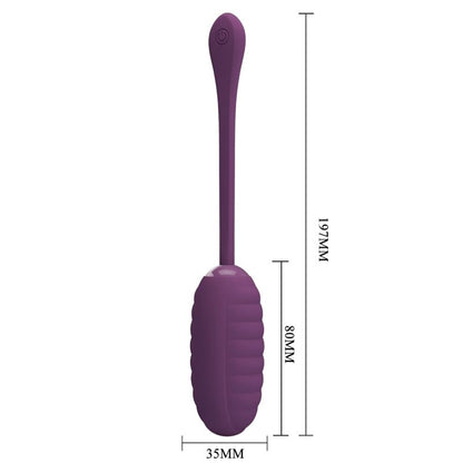 Pretty love - uovo vibrante ricaricabile casper viola
