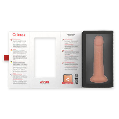 Oninder - dildo vibratore piccolo bogotã 9 velocitã naturale 17.5 cm -o- 4 cm - app gratuita