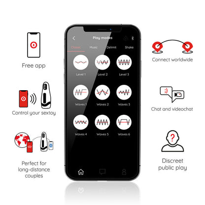 Oninder - masturbatore maschile ricaricabile seoul 10 velocitã - app gratuita
