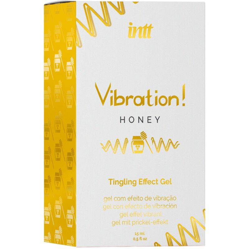 Intt - potente gel liquido vibratore al miele stimolante intimo 15 ml