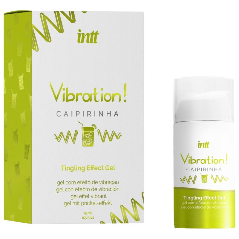 Intt - potente stimolante intimo caipirinha gel vibratore liquido 15 ml