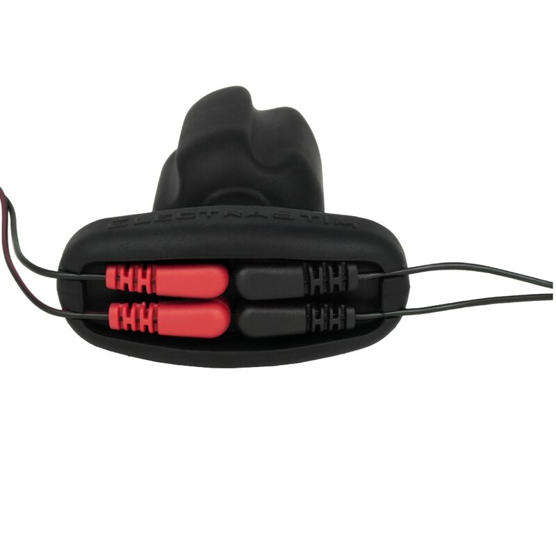 Electrastim - tartarus plug anale quadripolare in silicone nero