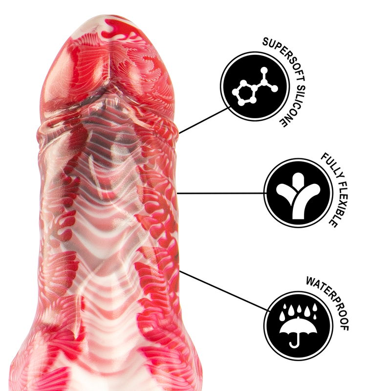Epic - dildo helios con calore ed estasia dei testicoli