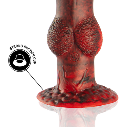Epic - prometheus dildo titan in fiamme telecomando ricaricabile