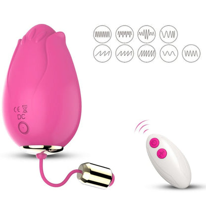 Armony - mandala egg vibromasseur point G télécommandé fuchsia