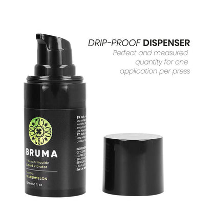 Bruma - vibromasseur liquide ultra-glissant pastèque 15 ml