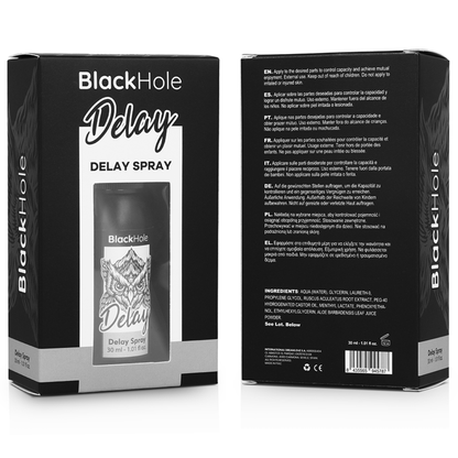 Black hole - spray retardant fort 30 ml