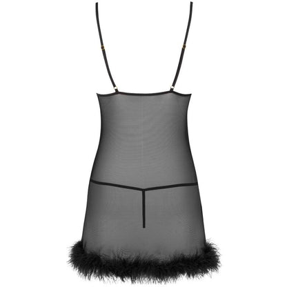 Livco corsetti fashion - set zerunam babydoll + perizoma nero