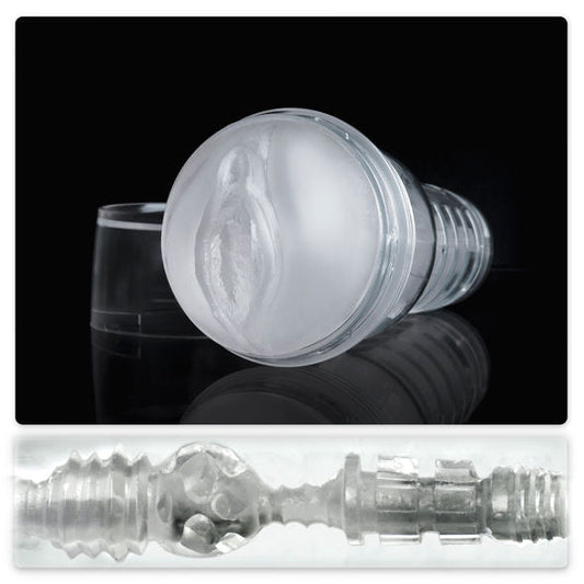 Masturbatore da Uomo Fleshlight Ice Vagina Crystal Trasparente