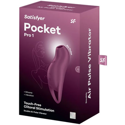 Suce-clitoris Satisfyer Pocket Pro 1 Violet foncé