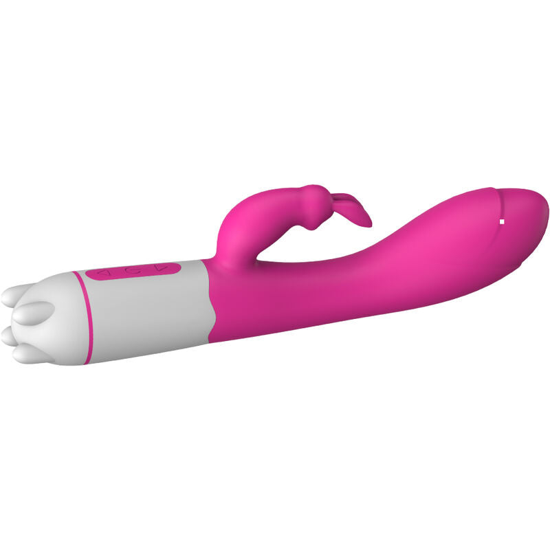 ARMONY - VIBREUR ET STIMULATEUR LAPIN FUCHSIA