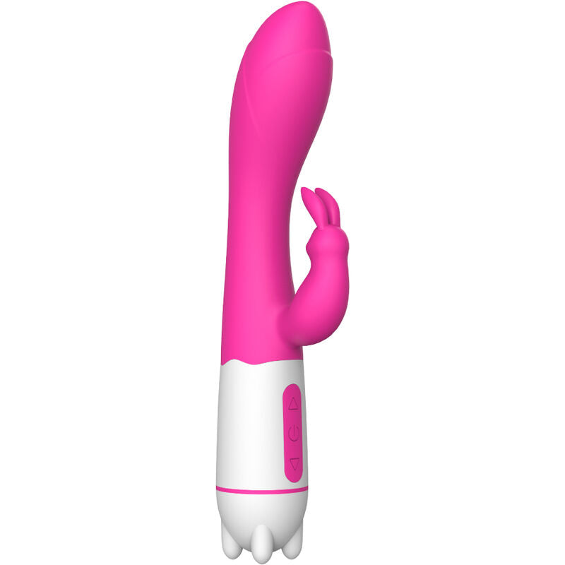 ARMONY - VIBREUR ET STIMULATEUR LAPIN FUCHSIA
