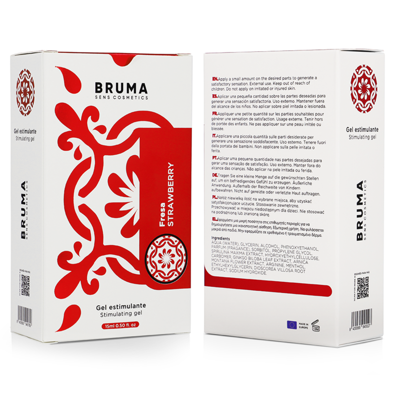 Bruma - balsamo intensificante gusto fragola 15 ml