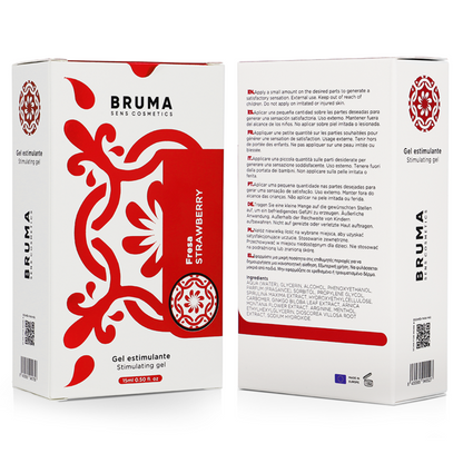 Bruma - balsamo intensificante gusto fragola 15 ml