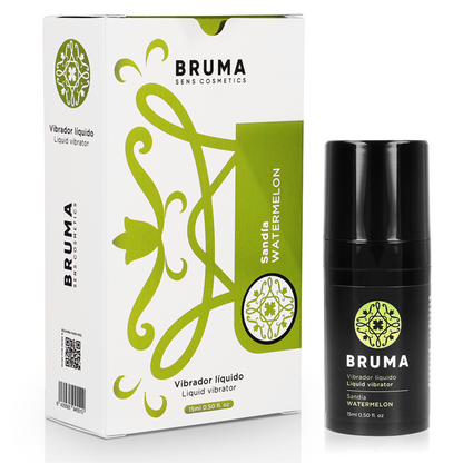 Bruma - vibromasseur liquide ultra-glissant pastèque 15 ml