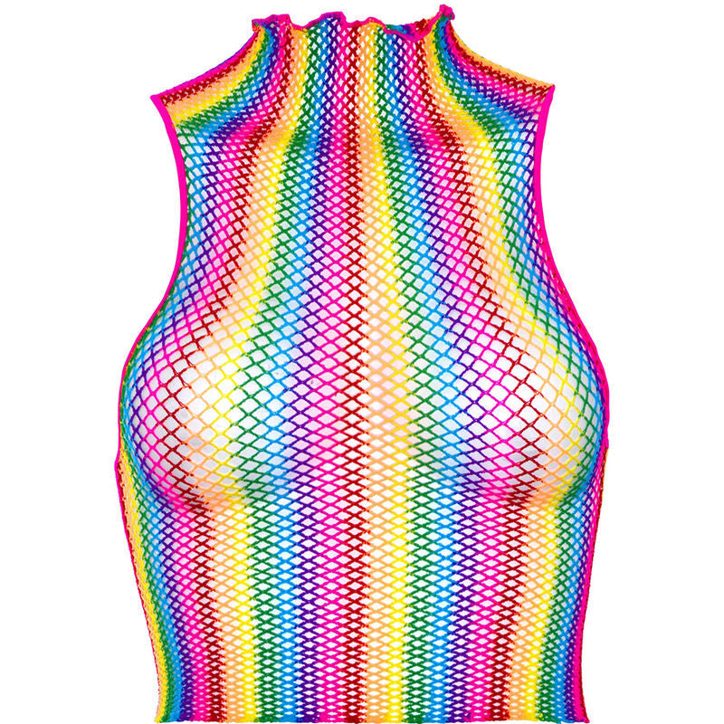 Leg avenue - haut résille multicolore