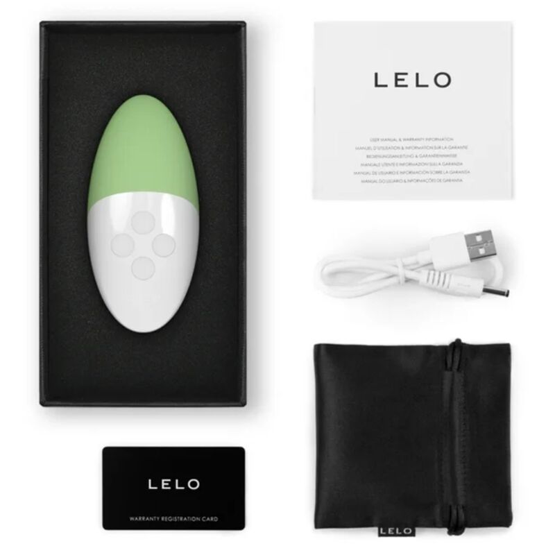 Lelo - siri 3 masseur clitoridien crème pistache