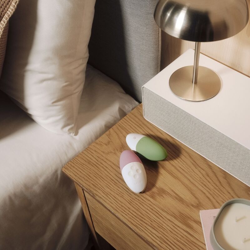 Lelo - siri 3 masseur clitoridien crème pistache