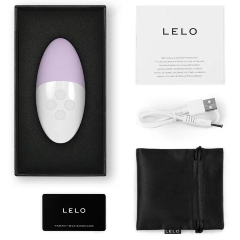 Lelo - siri 3 massaggiatore clitoride calm lavanda